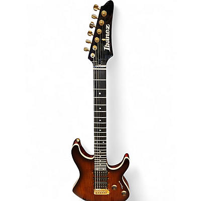 Used Ibanez AZ47P2K DRAGON EYE BURST Solid Body Electric Guitar