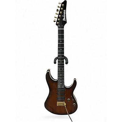 Used Ibanez AZ47P2K DRAGON EYE BURST Solid Body Electric Guitar