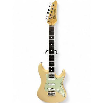 Used Ibanez AZES31 Antique Ivory Solid Body Electric Guitar