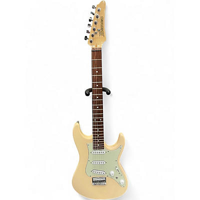 Used Ibanez AZES31 Antique Ivory Solid Body Electric Guitar