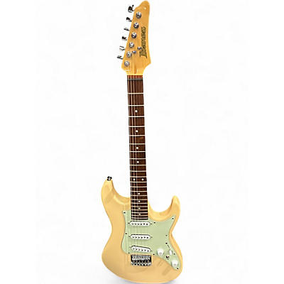Used Ibanez AZES31 Antique White Solid Body Electric Guitar