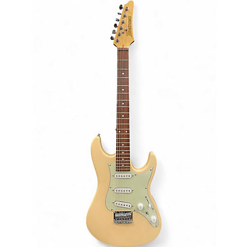 Used Ibanez AZES31 Cream Solid Body Electric Guitar Cream