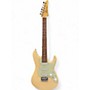 Used Ibanez AZES31 Cream Solid Body Electric Guitar Cream