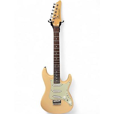 Used Ibanez AZES31 Cream Solid Body Electric Guitar