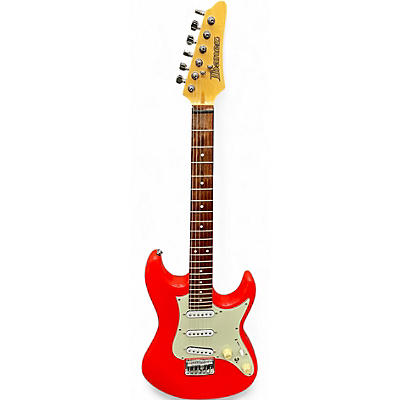 Used Ibanez AZES31 Fiesta Red Solid Body Electric Guitar