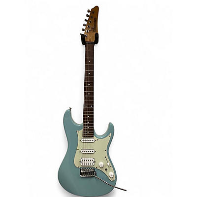 Used Ibanez AZES40 Blue Solid Body Electric Guitar
