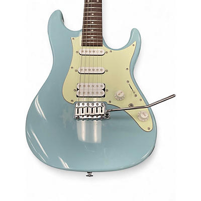 Used Ibanez AZES40 Blue Solid Body Electric Guitar