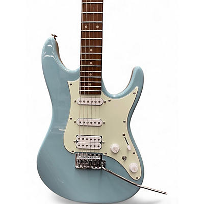 Used Ibanez AZES40 Blue Solid Body Electric Guitar