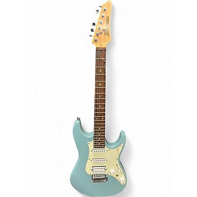 Used Ibanez AZES40 Blue Solid Body Electric Guitar