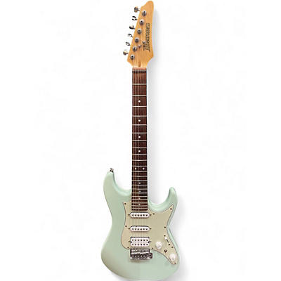 Used Ibanez AZES40 Blue Solid Body Electric Guitar