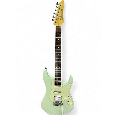 Used Ibanez AZES40 Mint Green Solid Body Electric Guitar