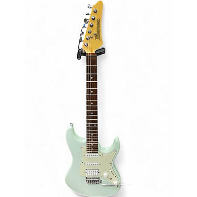 Used Ibanez AZES40 Mint Green Solid Body Electric Guitar
