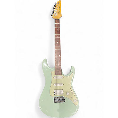 Used Ibanez AZES40 Mint Green Solid Body Electric Guitar