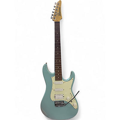Used Ibanez AZES40 Mint Green Solid Body Electric Guitar