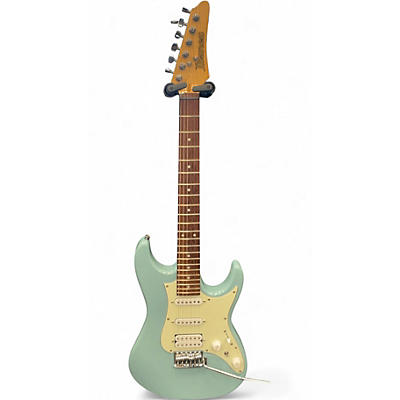 Used Ibanez AZES40 Mint Green Solid Body Electric Guitar
