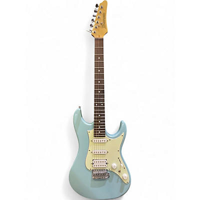 Used Ibanez AZES40 Purist Blue Solid Body Electric Guitar