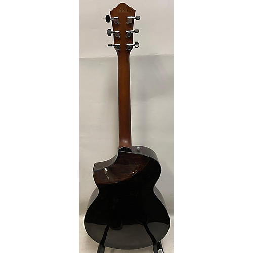 Ibanez Used Ibanez Aewc300 Natural Brown Burst Acoustic Electric Guitar natural brown burst