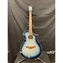 Used Ibanez Used Ibanez Aewc400 Blue Sunburst Acoustic Electric Guitar Blue Sunburst