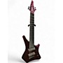 Used Ibanez Alpha A528 Multi Scale 8 String Coral Mirage Solid Body Electric Guitar Coral Mirage