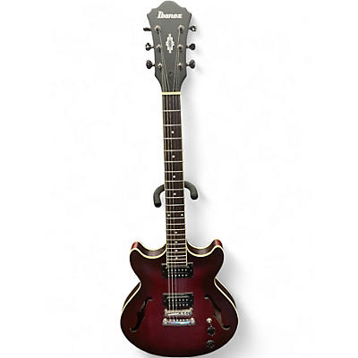 Used Ibanez Am53srf Red Hollow Body Electric Guitar