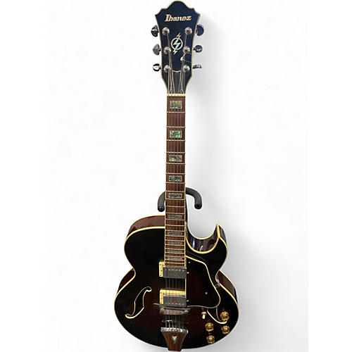 Used Ibanez Artcore AK86 2 Tone Sunburst Hollow Body Electric Guitar 2 Tone Sunburst