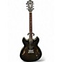 Used Ibanez Artcore AS53 Semi-Hollow Electric Trans Black Hollow Body Electric Guitar Trans Black