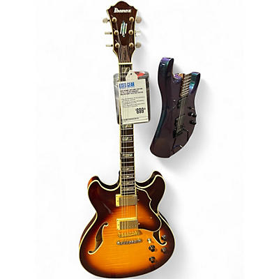Used Ibanez Artcore Custom AS103 2 Color Sunburst Hollow Body Electric Guitar