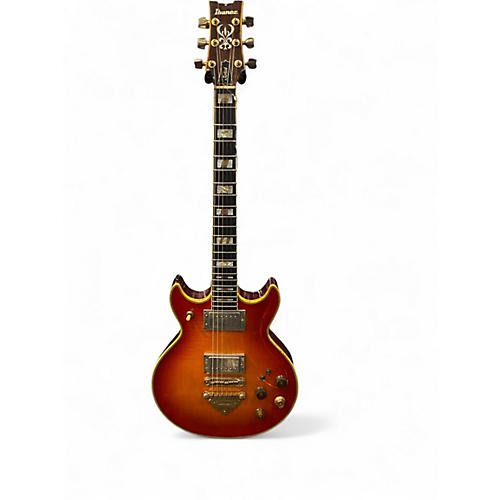 Used Ibanez Artist AR350 Cherry Sunburst Solid Body Electric Guitar Cherry Sunburst