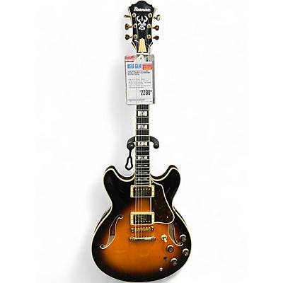 Used Ibanez Artstar AS2000 Brown Sunburst Hollow Body Electric Guitar