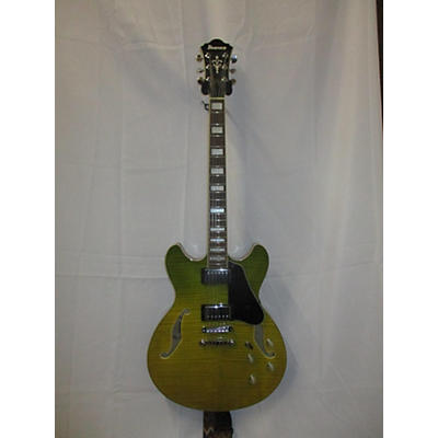 Ibanez Used Ibanez As73fm YELLOW BURST Hollow Body Electric Guitar