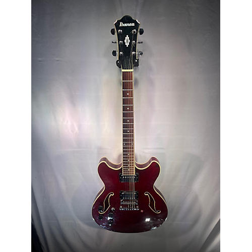 Ibanez Used Ibanez As73l Cherry Hollow Body Electric Guitar Cherry