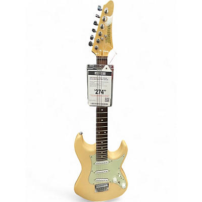 Used Ibanez Azes31 Cream Solid Body Electric Guitar