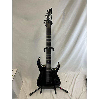 Ibanez Used Ibanez BLACK KNIGHT GRGA120 Black Solid Body Electric Guitar