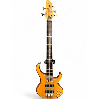 Used Ibanez BTB 555MP NTF Natural Electric Bass Guitar