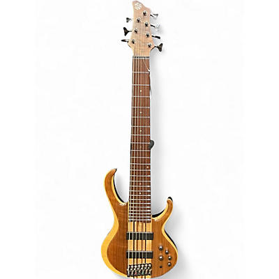 Used Ibanez BTB 7 String Bass Natural Electric Bass Guitar