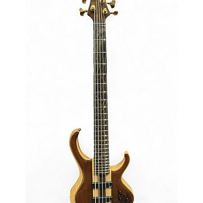 Used Ibanez BTB1835 Premium Natural Shadow Electric Bass Guitar