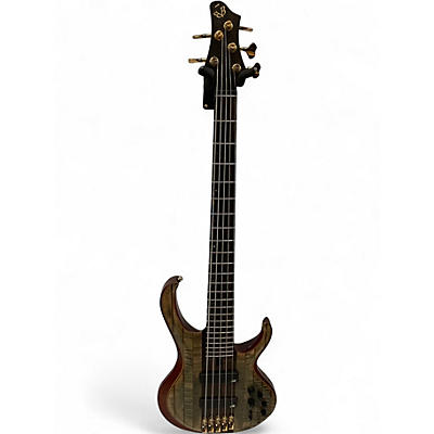 Used Ibanez BTB1935 Black Ice Low Gloss Electric Bass Guitar