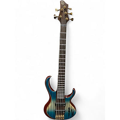 Used Ibanez BTB1935 Blue Electric Bass Guitar