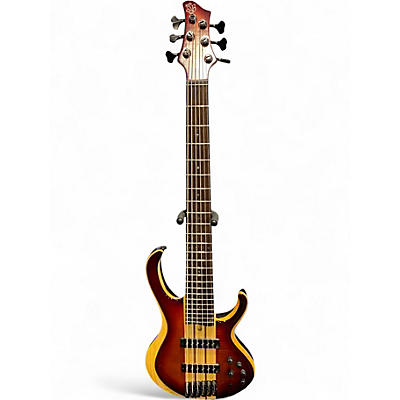 Used Ibanez BTB20TH 06  Topaz Burst Electric Bass Guitar