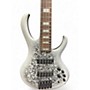 Used Ibanez BTB25TH5 Silver Blizzard Matte Electric Bass Guitar Silver Blizzard Matte