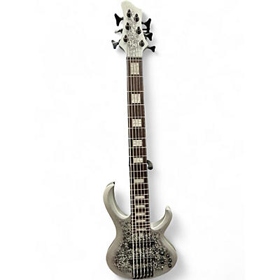 Used Ibanez BTB25TH6SLM Blizzard Matte Electric Bass Guitar