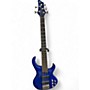Used Ibanez BTB405e 5 String Blue Electric Bass Guitar Blue