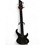 Used Ibanez BTB405e 5 String Trans Black Electric Bass Guitar Trans Black