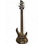 Used Ibanez BTB405eqm 5 String Trans Gray Electric Bass Guitar Trans Gray