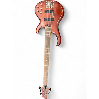Used Ibanez BTB555 Natural Majogany Electric Bass Guitar