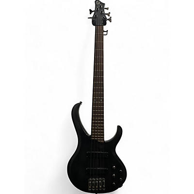 Ibanez Used Ibanez BTB575 Flammed Black Electric Bass Guitar