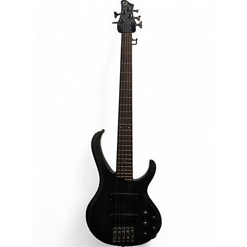 Ibanez Used Ibanez BTB575 Flammed Black Electric Bass Guitar Flammed Black