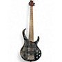 Used Ibanez BTB576FM Transparent Gray Electric Bass Guitar Transparent Gray