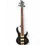 Used Ibanez BTB605 Transparent Flat Grey Electric Bass Guitar Transparent Flat Grey
