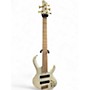 Used Ibanez BTB605MLM White Electric Bass Guitar White